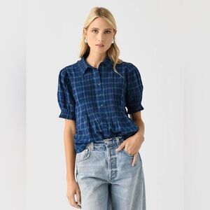 Trovata Jess Blouse plaid - unworn  size M